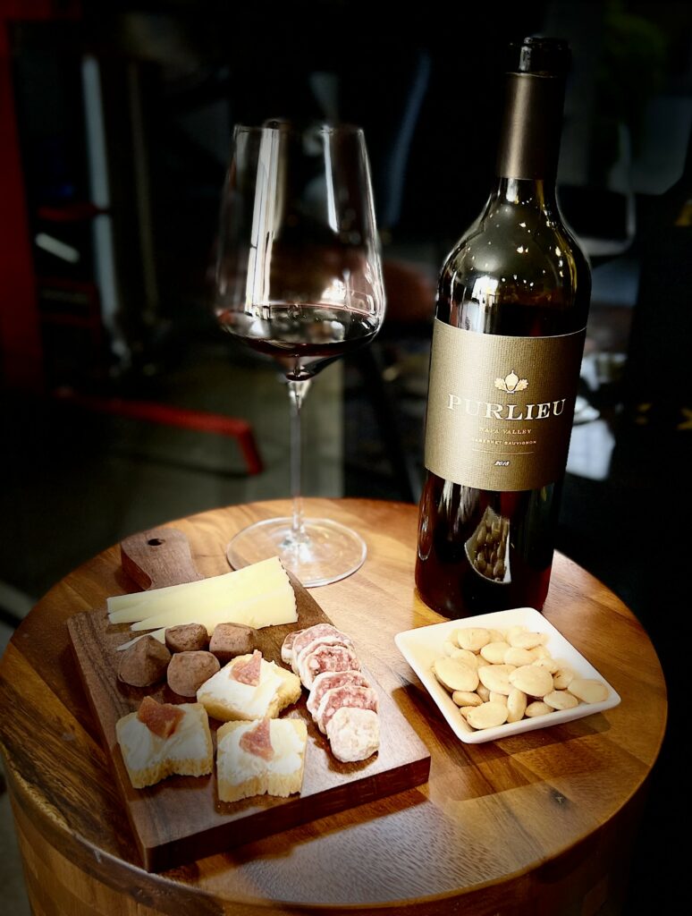 Charcuterie Board paired with Cabernet Sauvignon